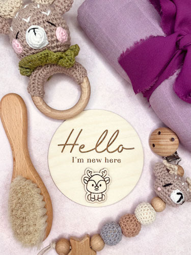 Deer Crochet Gift Set