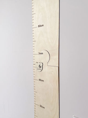 Personalised Hot Air Balloon Growth Chart plus age plotters
