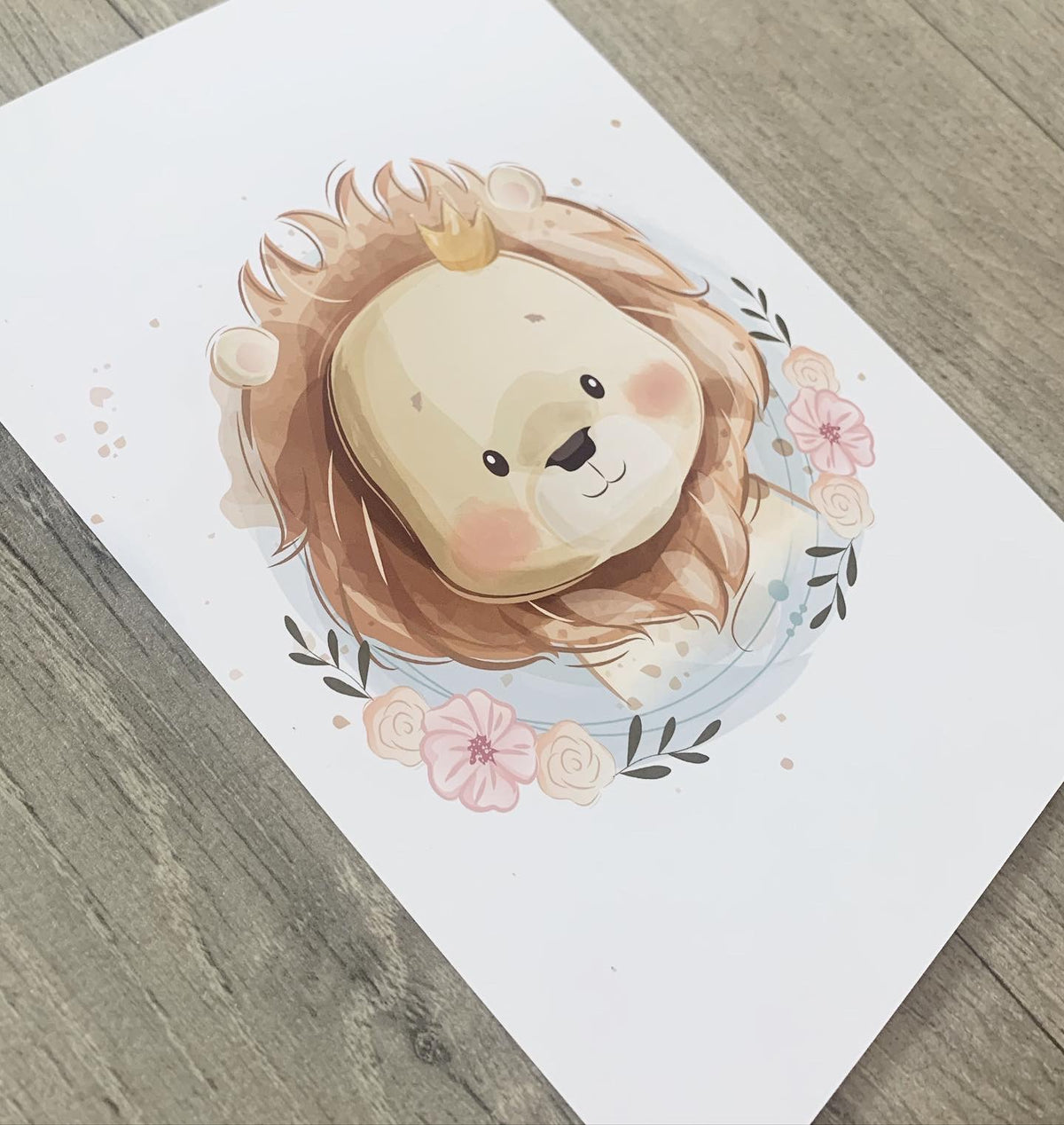 Nursery jungle baby prints