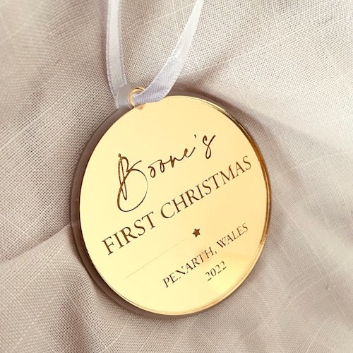 Personalised Bauble Ornament