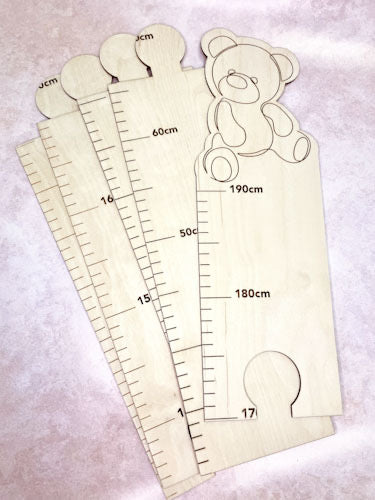 Personalised Bear Growth Chart plus age plotters