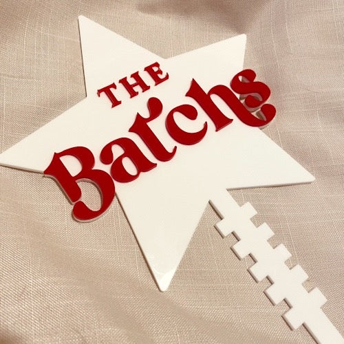 Acrylic Personalised Tree Topper